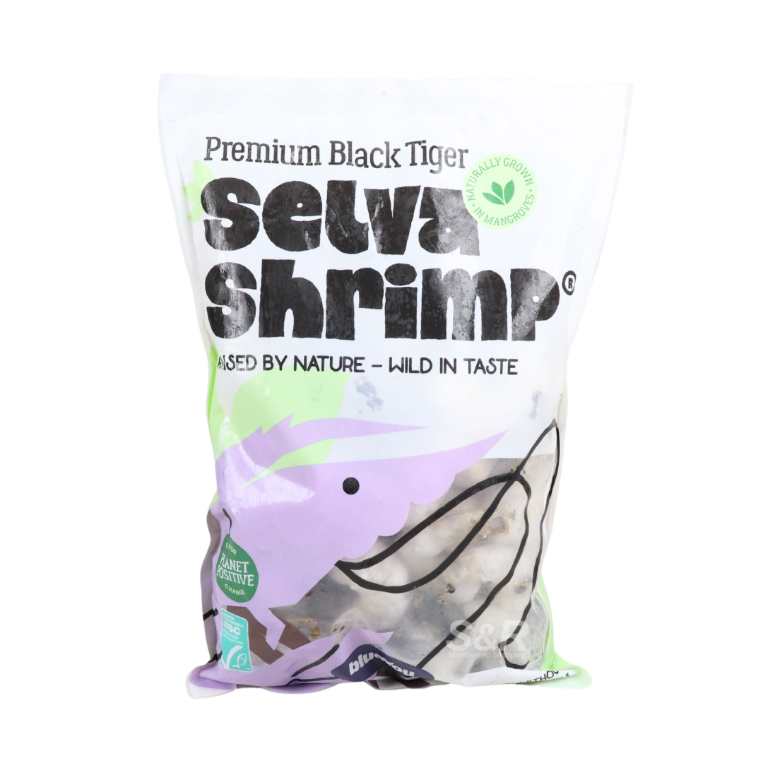 Selva Shrimp Black Tiger Prawns 1kg